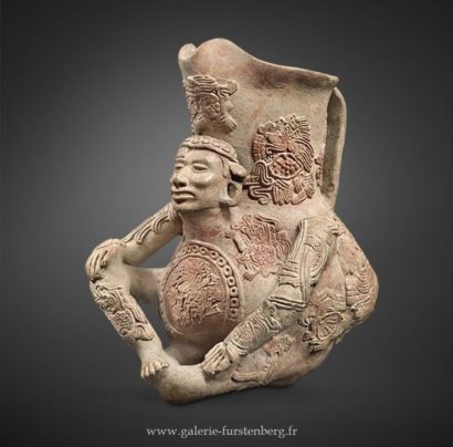 Aztec ceremonial pitcher